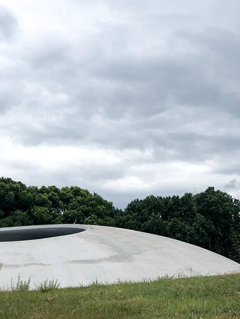 The Teshima Museum by Ryue Nishizawa (SANAA) and Rei Naito in Teshima, Japan.