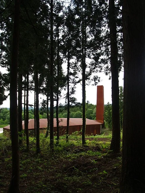 Echigo Matsunoyama Kyororo Forest School by Tezuka Architects.
