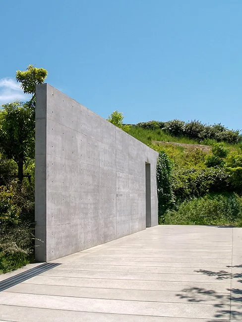 The Chichu Art Museum in Naoshima, Japan.