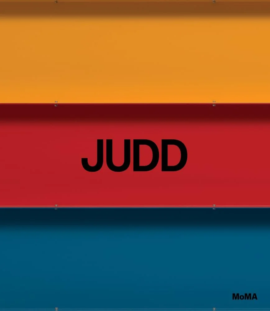 Judd, book on artist Donald Judd.