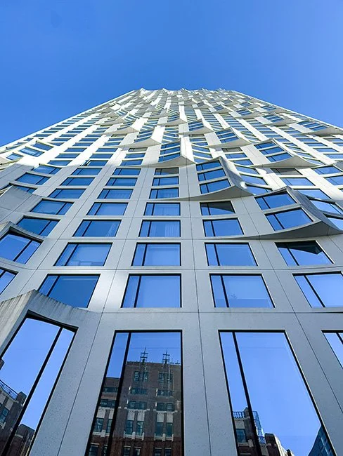11 Hoyt by architecture firm Studio Gang in Brooklyn.