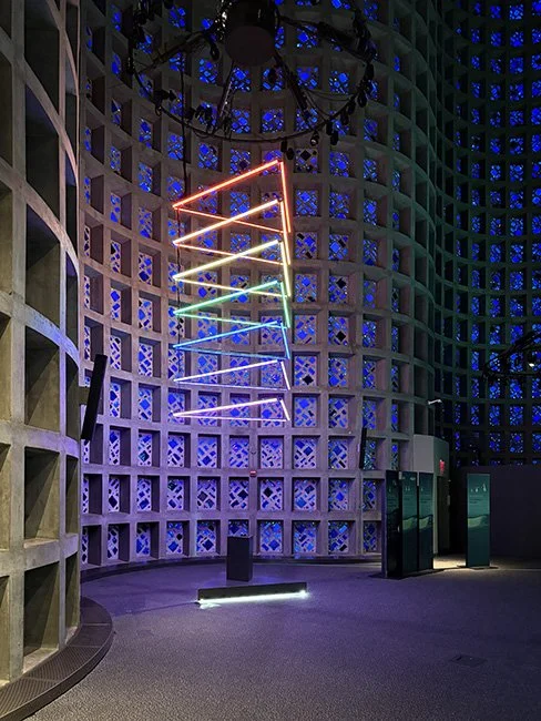 The New York Hall of Science by Wallace Harrison in New York City.