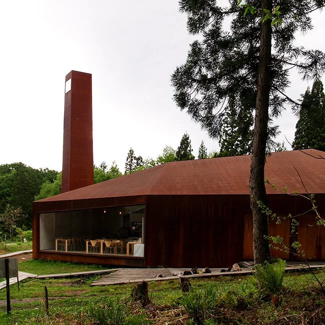 Echigo Matsunoyama Kyororo Forest School by Tezuka Architects in Niigata, Japan.