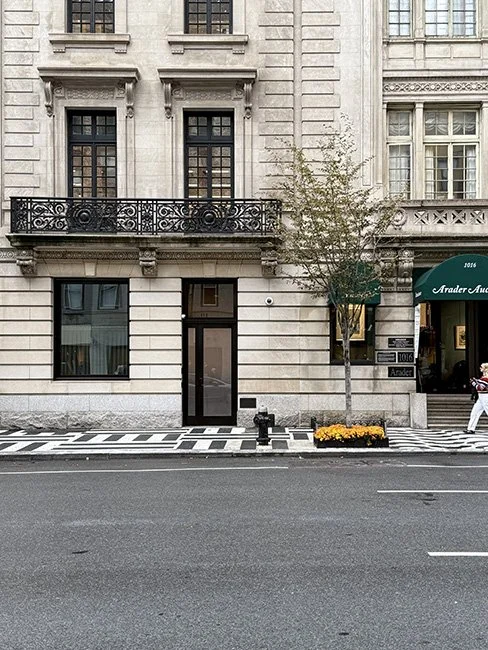 Sidewalk by artist Alexander Calder in New York City.