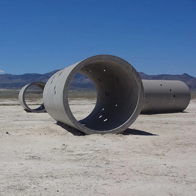 Sun Tunnels by Nancy Holt in Utah (Image by Retis)