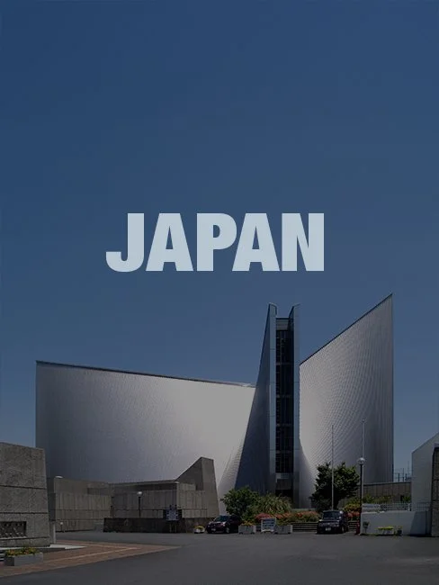 google map of art and architecture locations in Japan