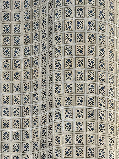 The New York Hall of Science by Wallace Harrison in New York City.