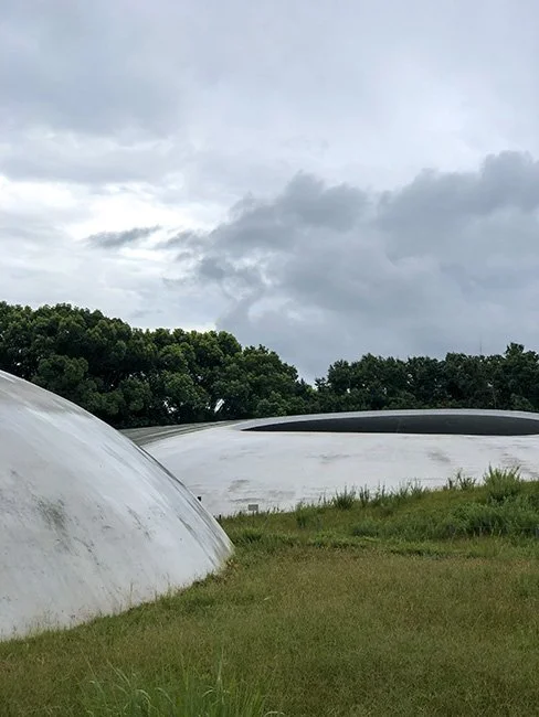 The Teshima Museum by Ryue Nishizawa (SANAA) and Rei Naito in Teshima, Japan.