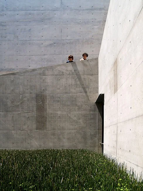 The Chichu Art Museum in Naoshima, Japan.