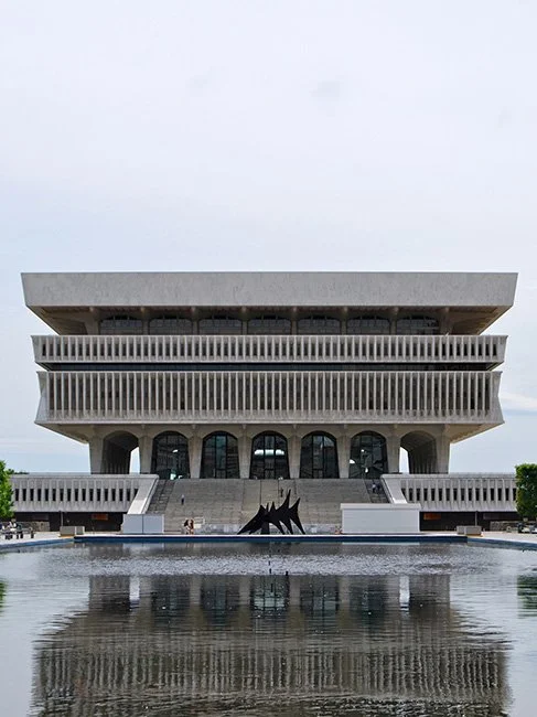 Empire State Plaza by Wallace Harrison in Albany, photo by Matt Wade.