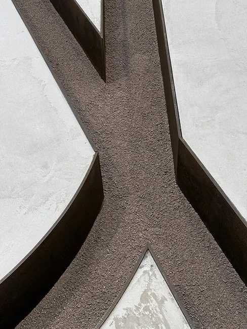 Negative Sculpture by Michael Heizer at Gagosian in New York City.