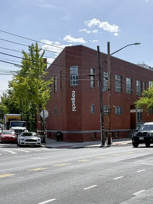 Sculptures at the Noguchi Museum by Isamu Noguchi in New York City.