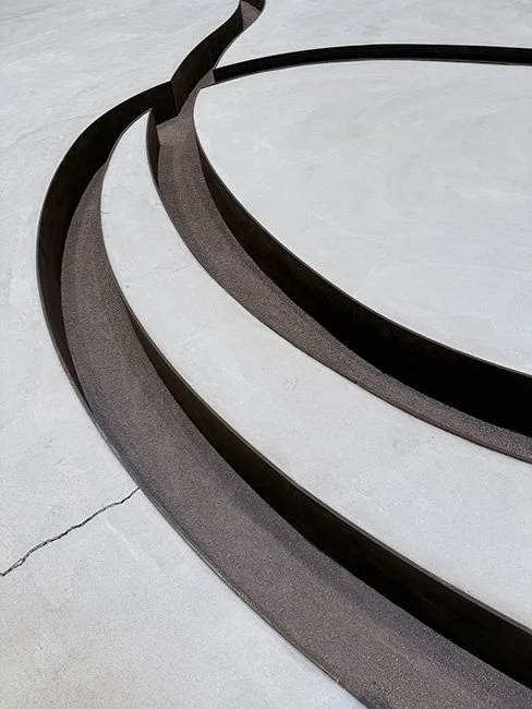 Negative Sculpture by Michael Heizer at Gagosian in New York City.
