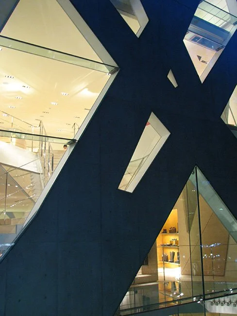 Tods by Toyo Ito in Tokyo, Japan.