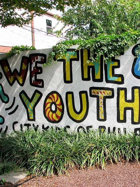 We the Youth by artist Keith Haring in Philadelphia (Image by Chrisinphilly5448)