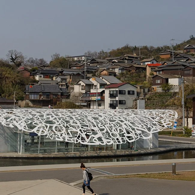 Ogijima's Soul by Jaume Plensa in Japan. (Photo by: Kimon Berlin)