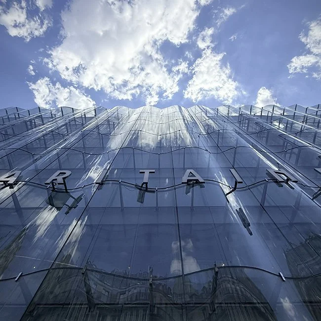 The new addition to Samaritaine by SANAA architects in Paris, France.