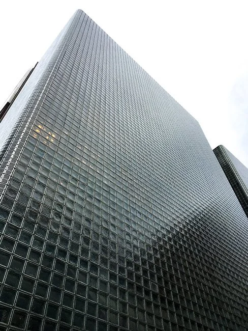 Hermes (Ginza) by the architect Renzo Piano in Tokyo, Japan.