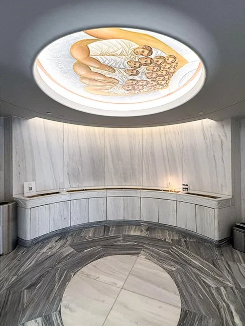 St. Nicholas National Shrine design by architect Santiago Calatrava in New York City.