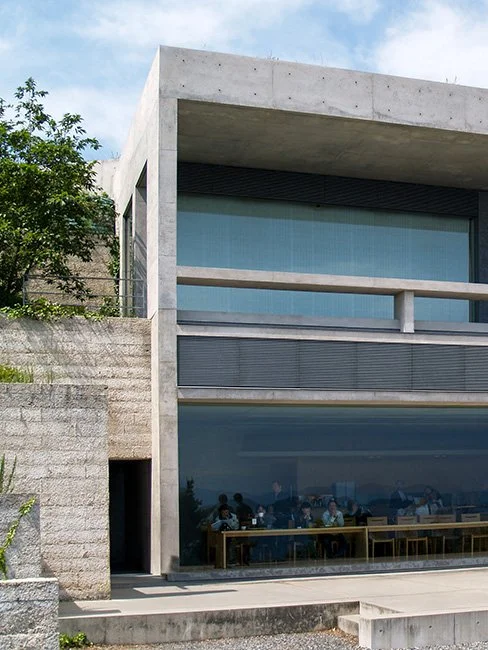 The Chichu Art Museum in Naoshima, Japan.