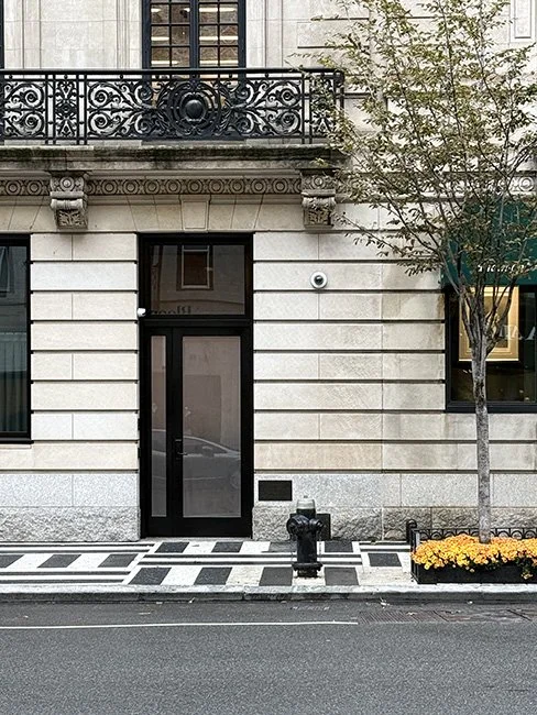 Sidewalk by artist Alexander Calder in New York City.
