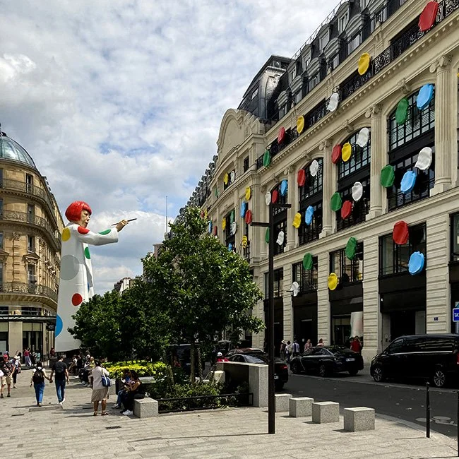 The new addition to Samaritaine by SANAA architects in Paris, France.
