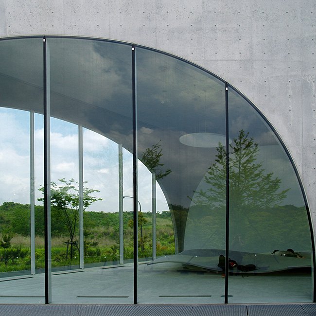 Tama Art University Library by Toyo Ito in Tokyo, Japan.