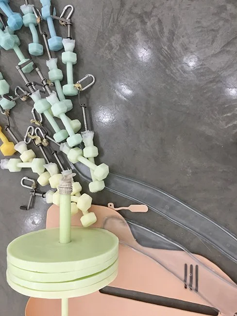 Works by the artist Matthew Barney at Gladstone.