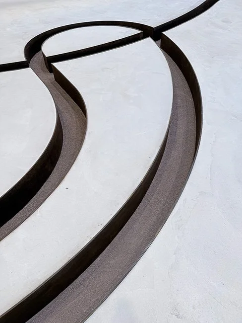 Negative Sculpture by Michael Heizer at Gagosian in New York City.