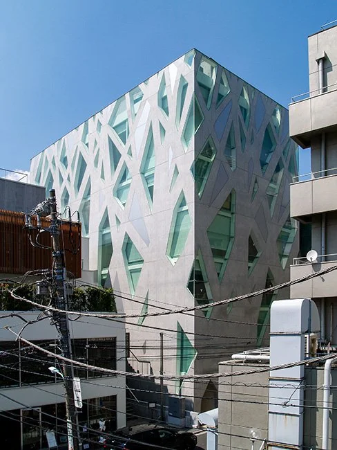 Tods by Toyo Ito in Tokyo, Japan.