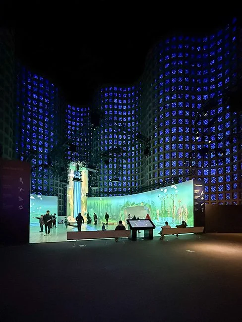 The New York Hall of Science by Wallace Harrison in New York City.