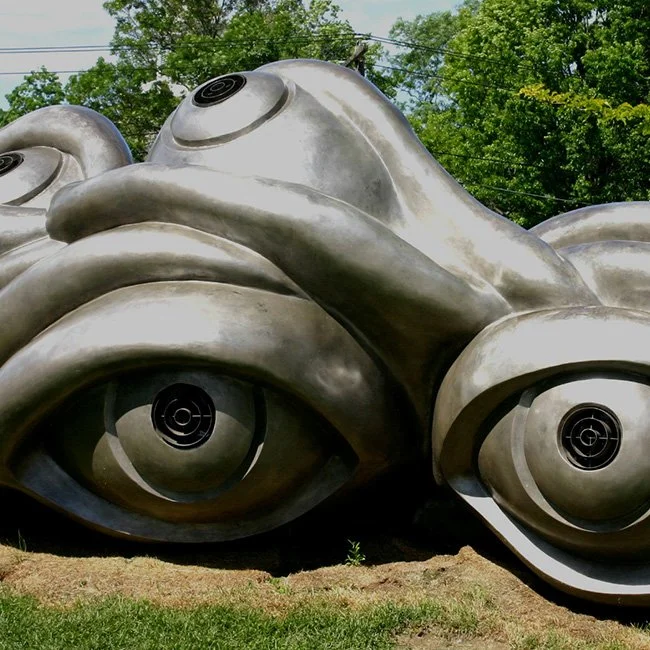 Eyes by Louise Bourgeois in Williamstown (Image by David)
