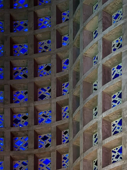 The New York Hall of Science by Wallace Harrison in New York City.