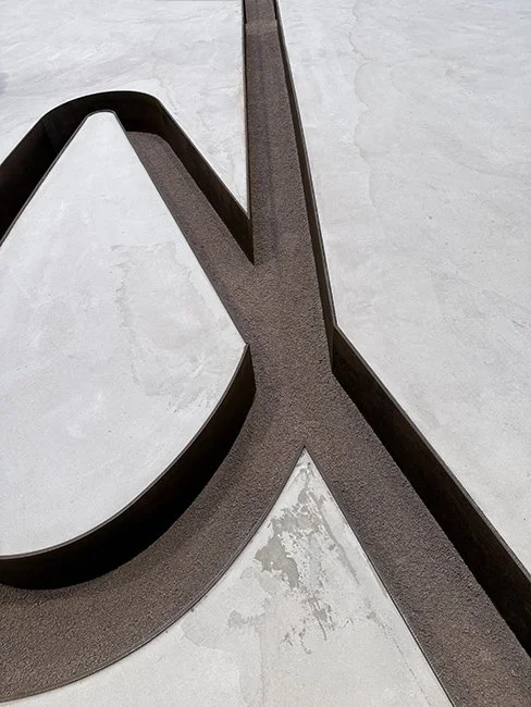 Negative Sculpture by Michael Heizer at Gagosian in New York City.