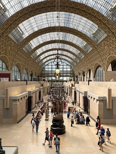 The Musée d’Orsay art museum in Paris France