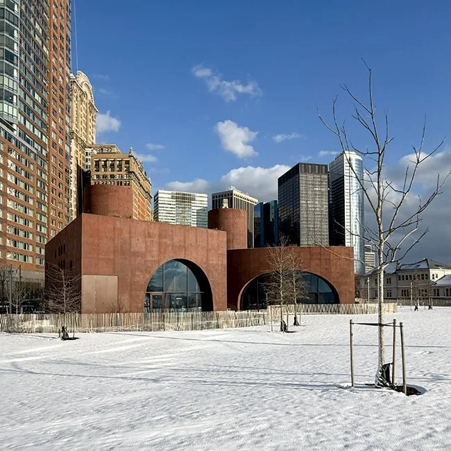 Robert F. Wagner Jr. Park Pavilion by architect Thomas Phifer & Partners in New York City.