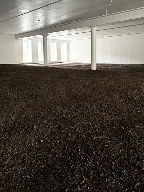 The New York Earth Room by Walter De Maria in New York City.