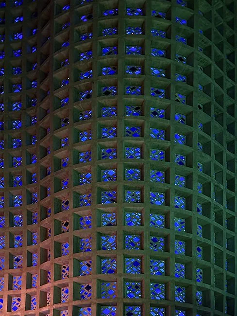 The New York Hall of Science by Wallace Harrison in New York City.