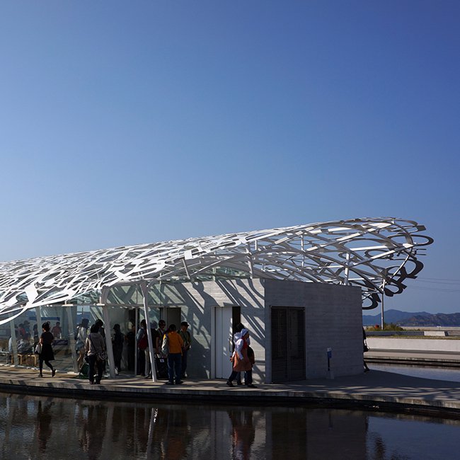 Ogijima's Soul by Jaume Plensa in Japan. (Photo by: Kentaro Ohno)