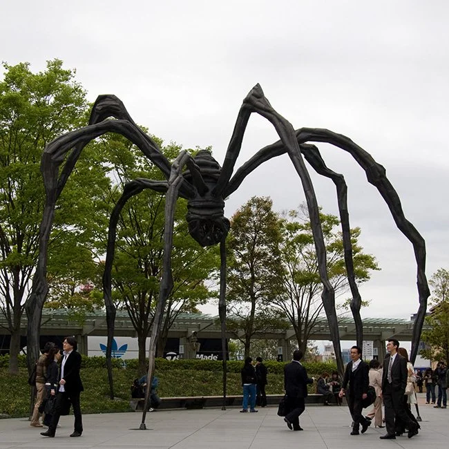 Maman, created by Louise Bourgeois in Tokyo, Japan.