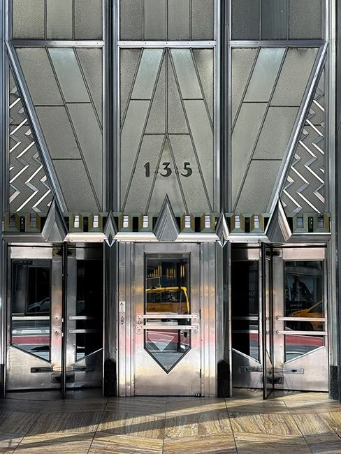 The Chrysler Building by William Van Alen in New York City.