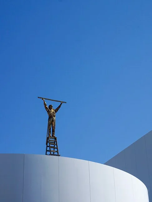 The 21st Century Museum of Contemporary Art Kanazawa by SANAA architects in Kanazawa, Japan.