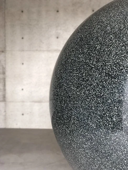 Seen/Unseen Known/Unknown by artist Walter De Maria in Naoshima, Japan.