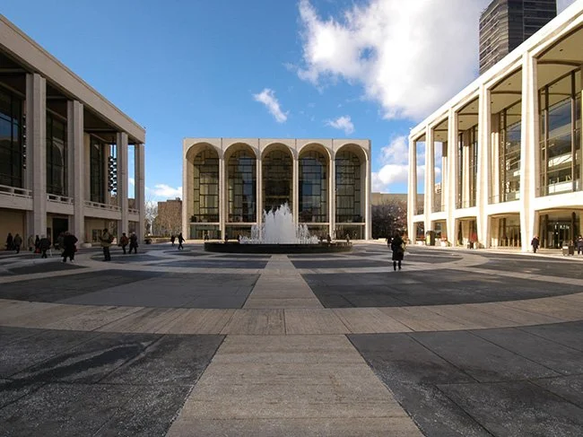 Lincoln Center for the Performing Arts by Wallace Harrison in New York City.