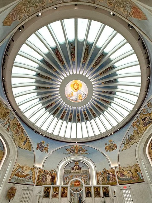 St. Nicholas National Shrine design by architect Santiago Calatrava in New York City.