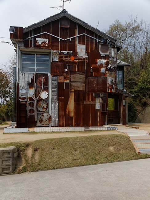 The Art House Project: Haisha by Shinro Ohtake. Photo by Kimon Berlin