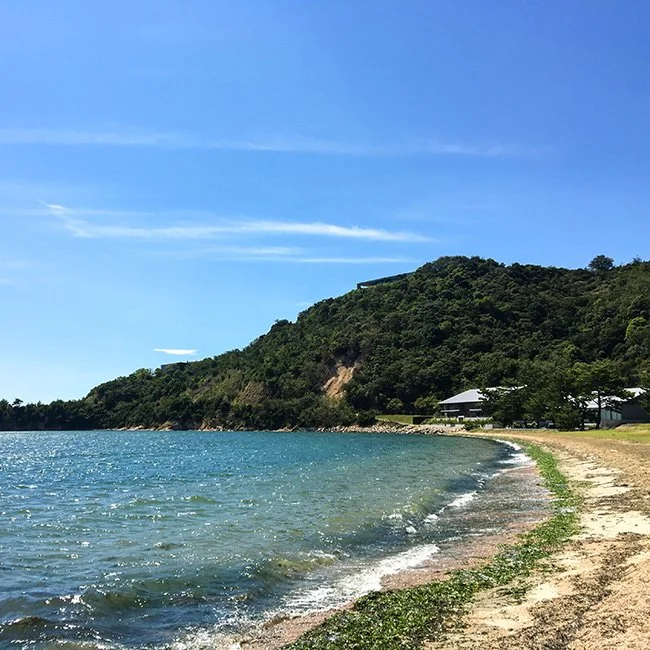 The Benesse House Museum by Tadao Ando in Naoshima, Japan. New York City.