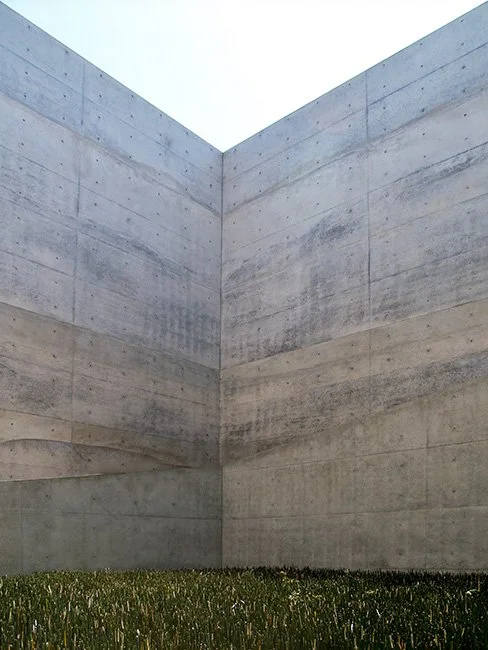 The Chichu Art Museum in Naoshima, Japan.