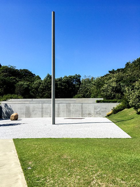 The Lee Ufan Museum in Naoshima, Japan.