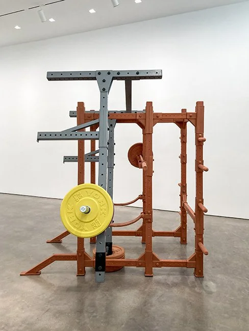 Gladstone Gallery on 21st St, artwork by Matthew Barney.